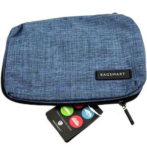 BagSmart Pomona Electronic Organizer in Blue-NWT